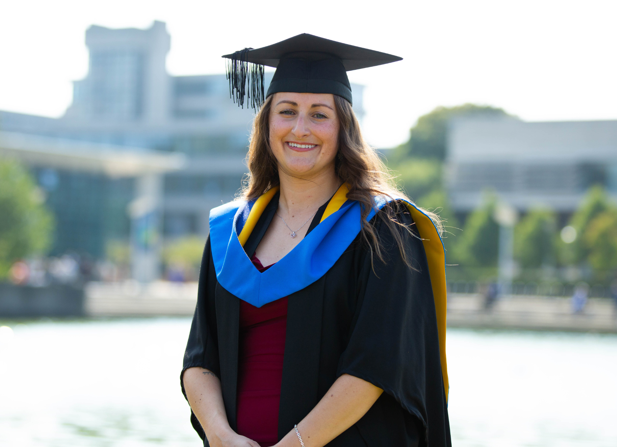 Graduation photograph of Aundrea Hubble.